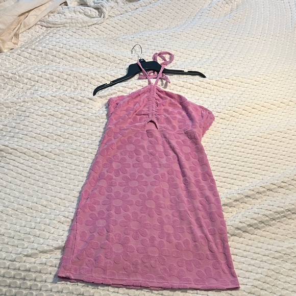 Pink Lily Dresses & Skirts - Pink Halter Neck Dress